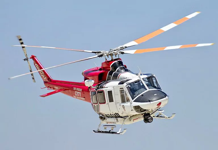 Bell 412 helicopter